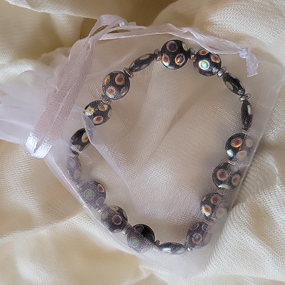 Czech Glass Hand Strung Bracelet - Picture 4 of 4